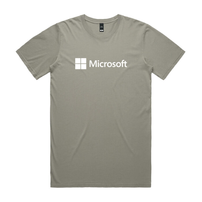 Microsoft Basic Faded Dust Tee – Microsoft Retail Store